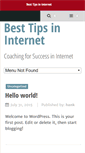Mobile Screenshot of best-tips-internet.com