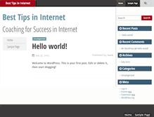 Tablet Screenshot of best-tips-internet.com